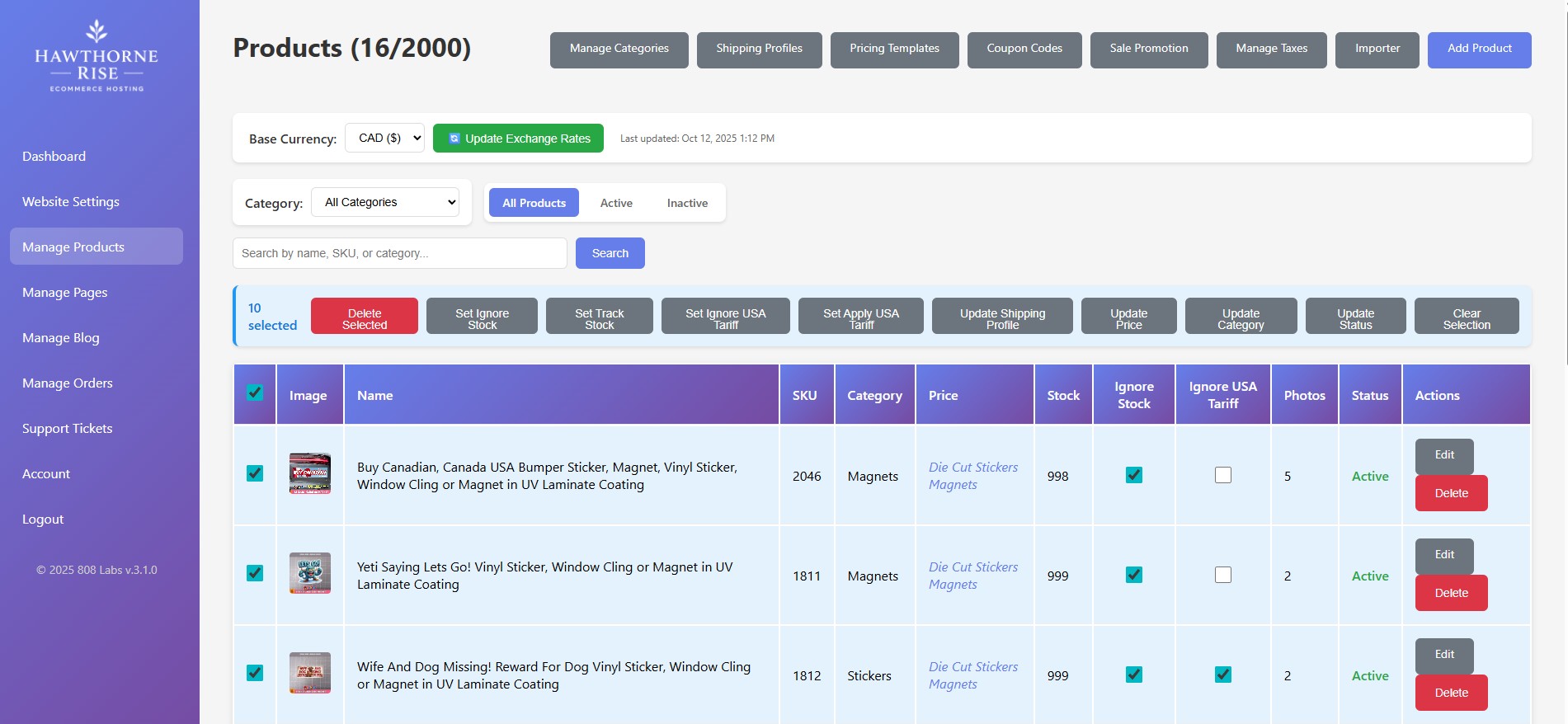 Dashboard Screenshot 3